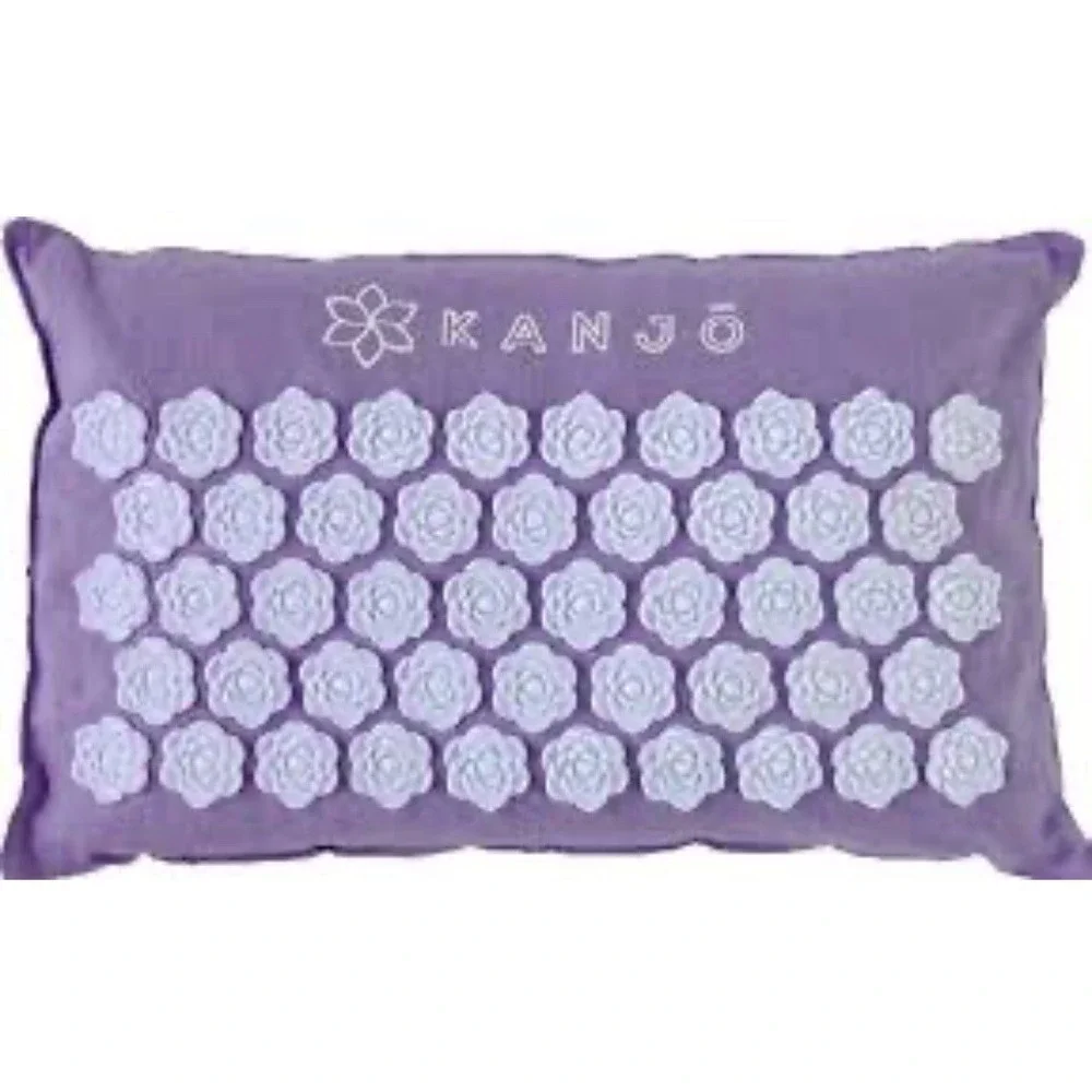 Kanjo Aromatherapy Accupunture pillow lavender 100% undyed cotton